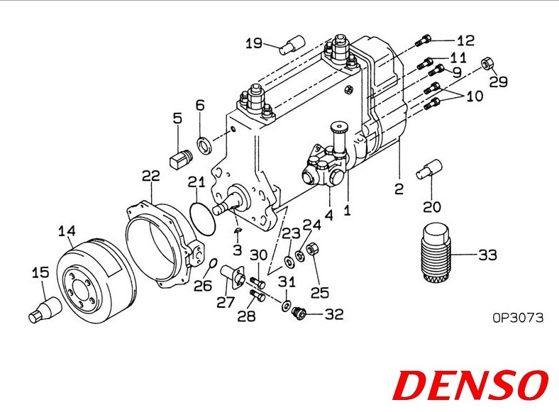 Тнвд denso hp4 схема